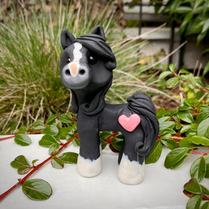 Custom Clay Horse Sculptures