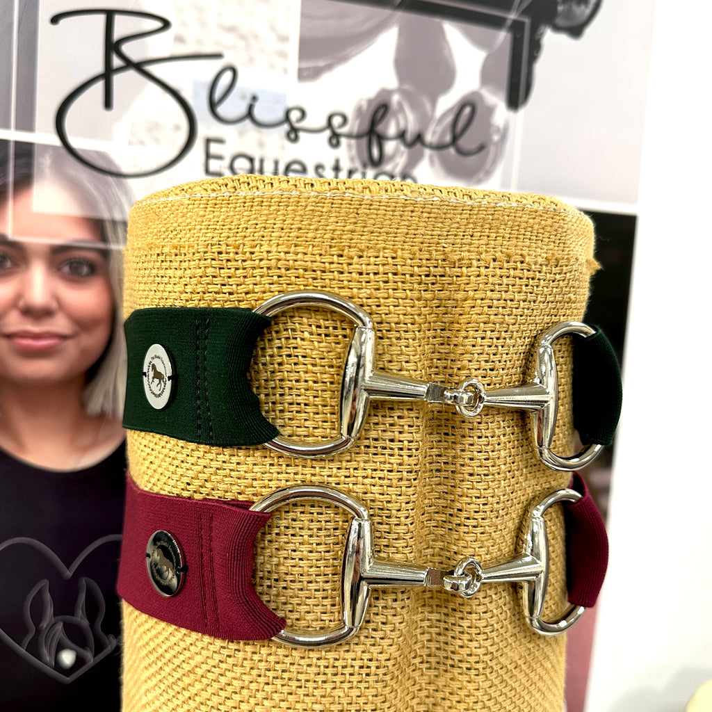 Snaffle Bit Stretch Belt