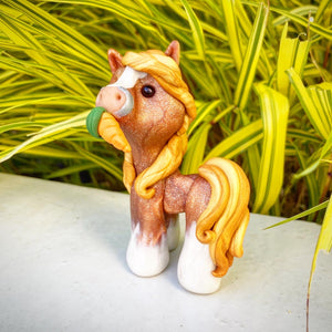 Custom Clay Horse Sculptures