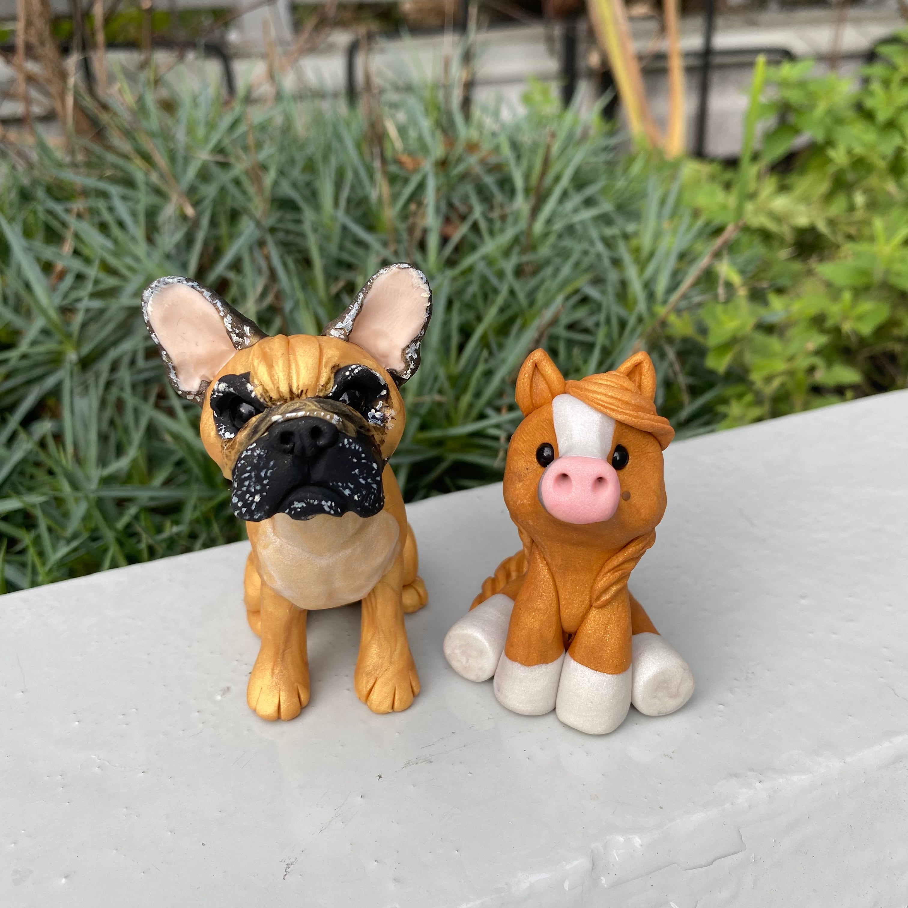 Custom Clay Pet Sculptures