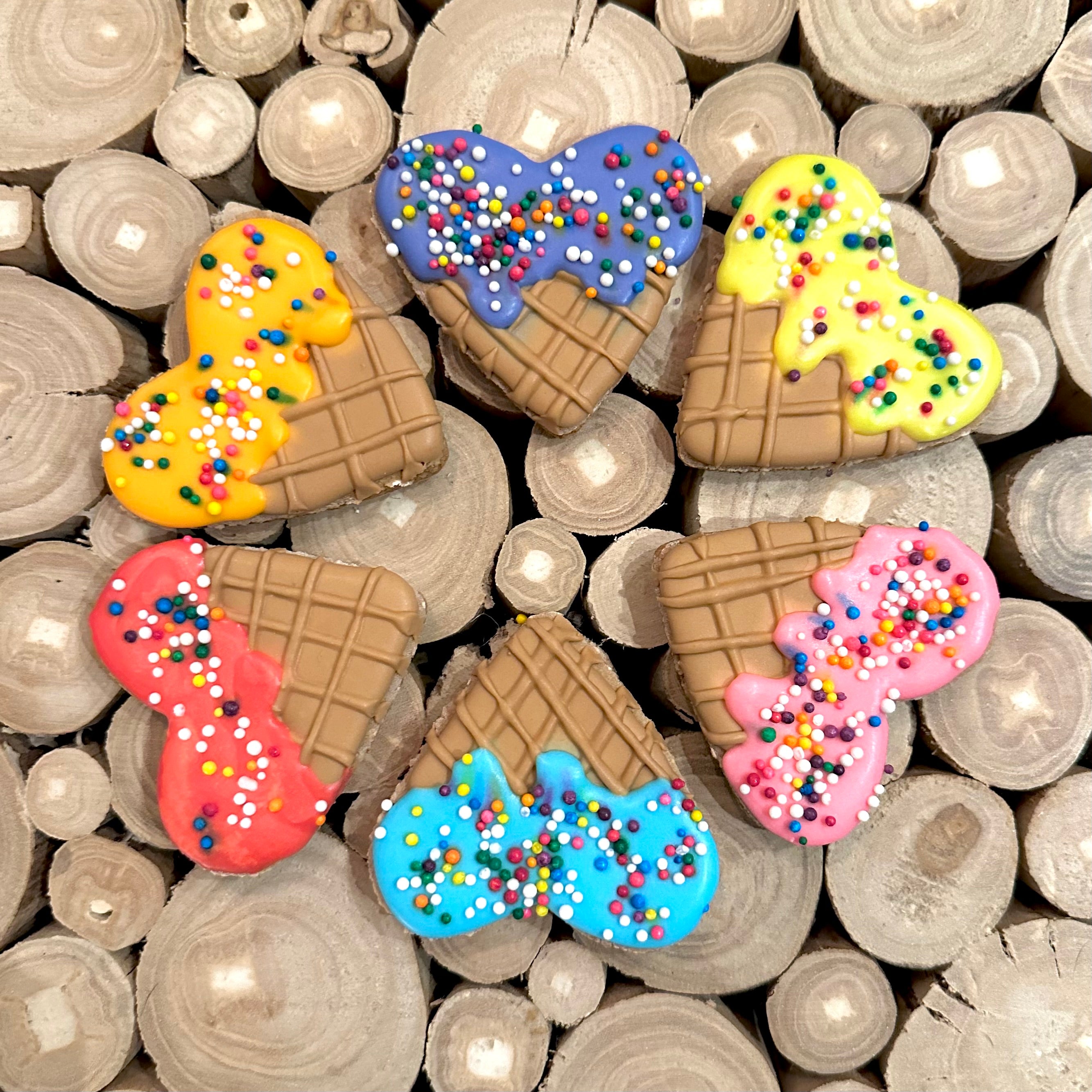 Ice Cream Hearts Horse Treats