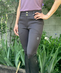 Mila Knee Grip Breech Charcoal