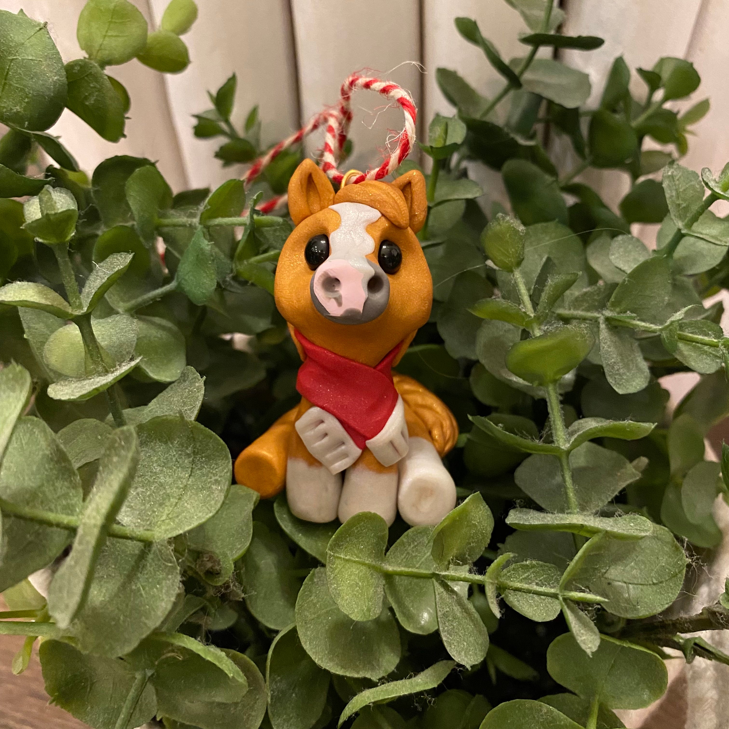 Custom Clay Horse Sculptures