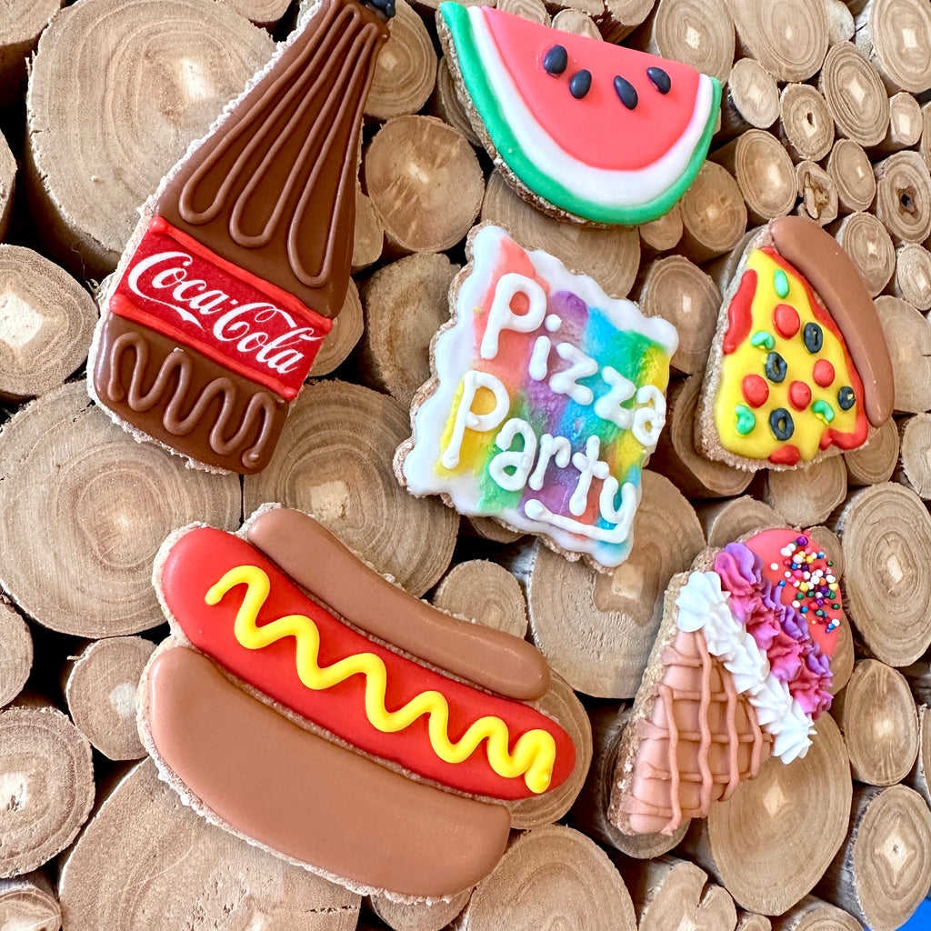 Pizza Party Horse Cookie 6 pack