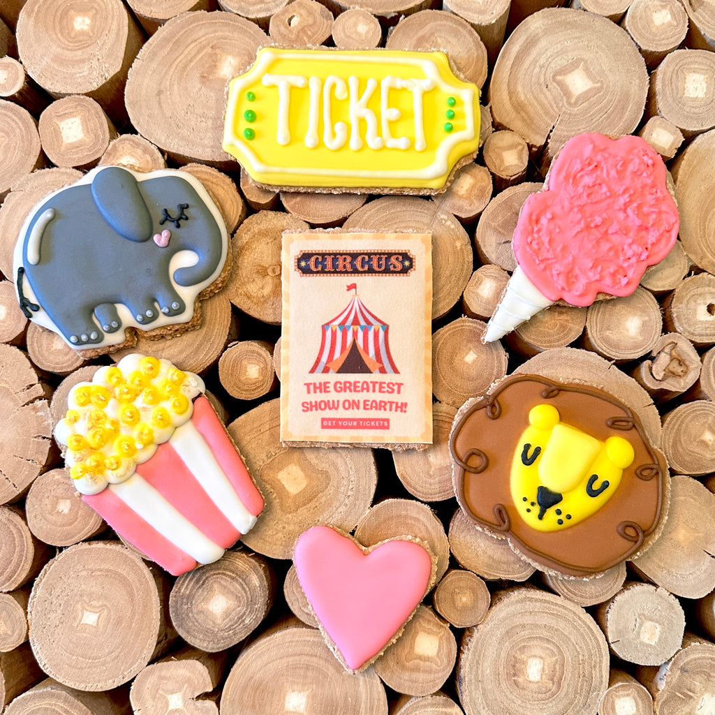 Circus Fun 6 pack Horse Cookies