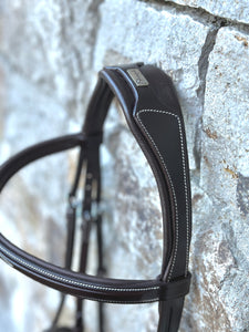 Milano Square Raised Fancy Stitch Bridle