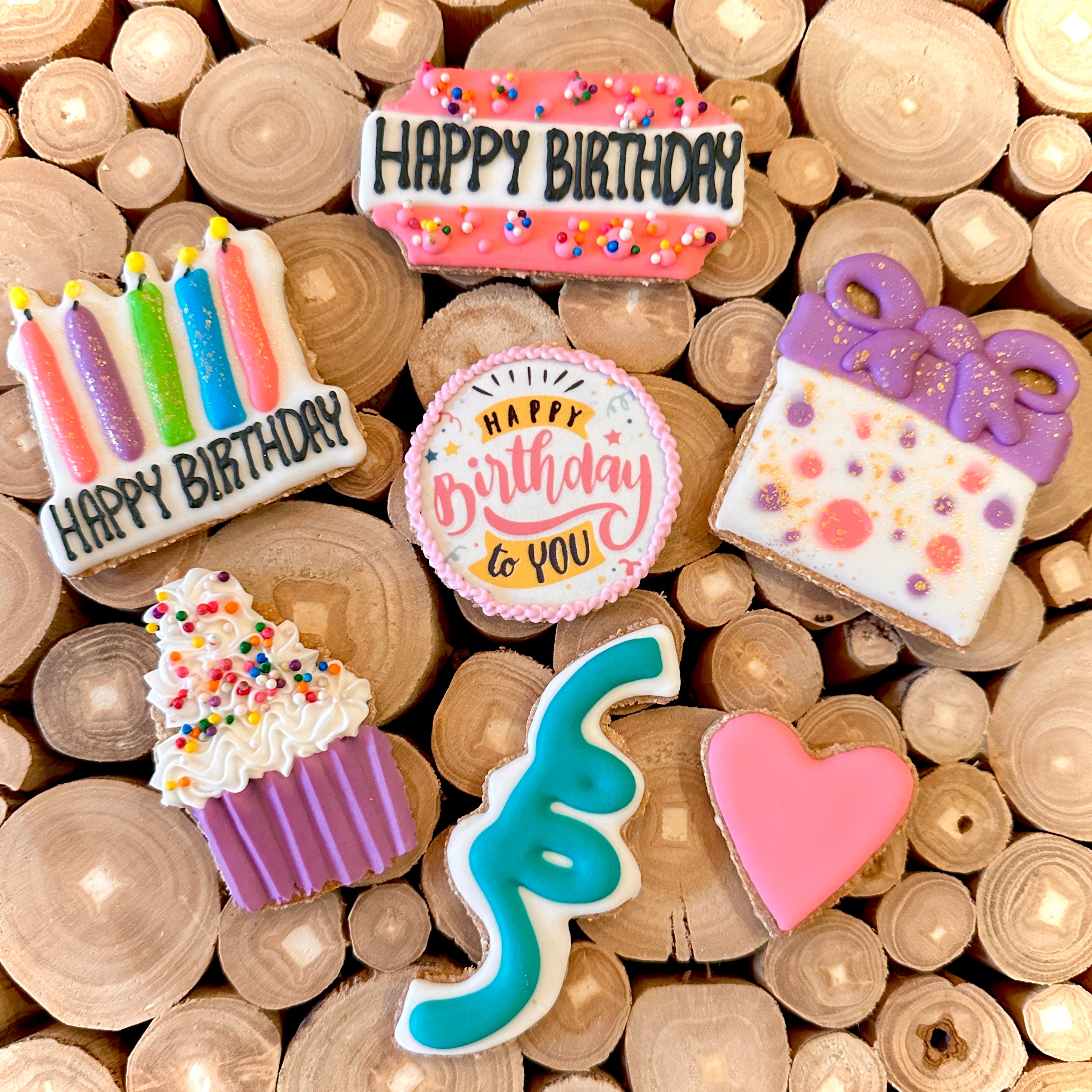 Happy Birthday! 7 pack Horse Treats