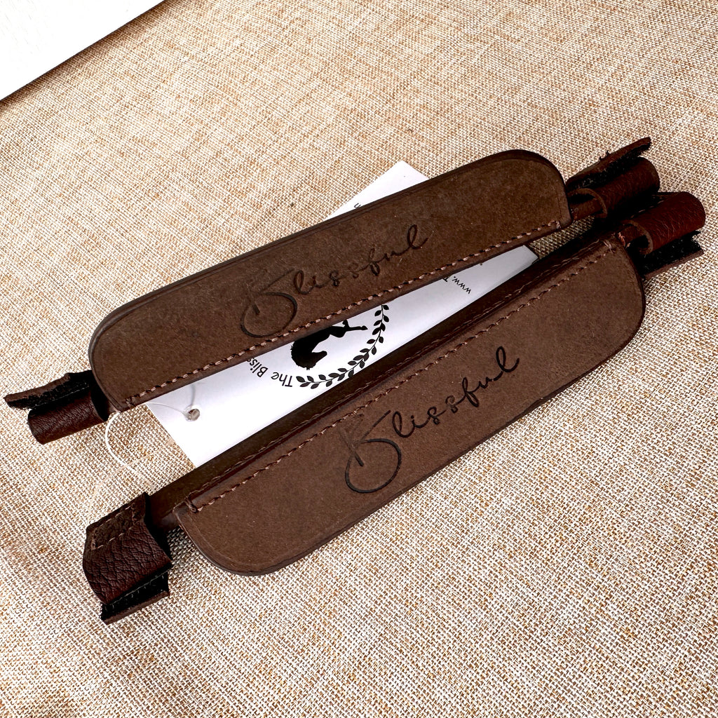 Oxford Leather Blinkers