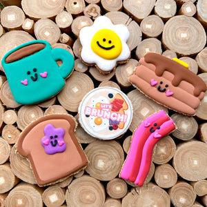 Brunch Crew Horse Cookie 6 Pack