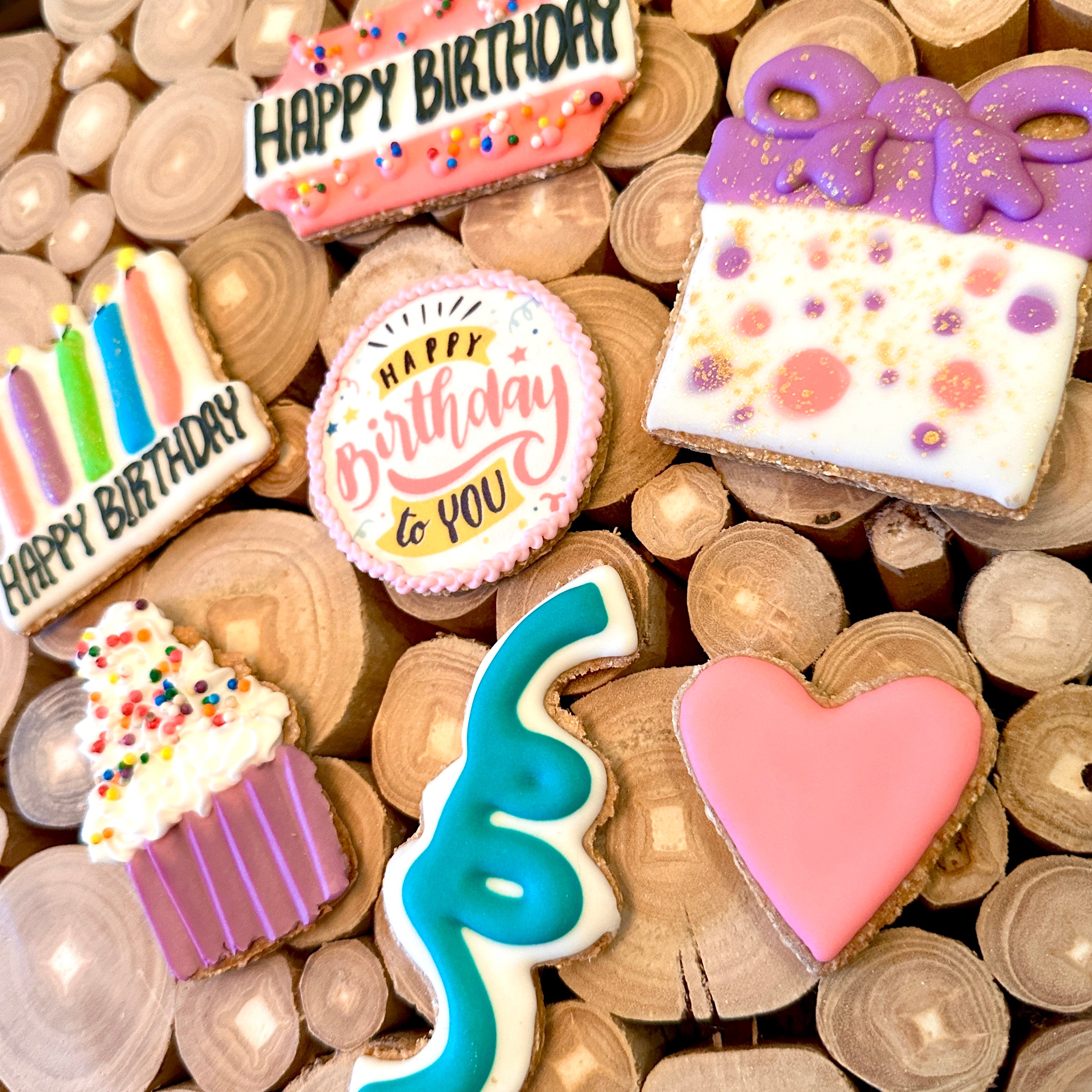 Happy Birthday! 7 pack Horse Treats