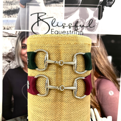 Snaffle Bit Stretch Belt