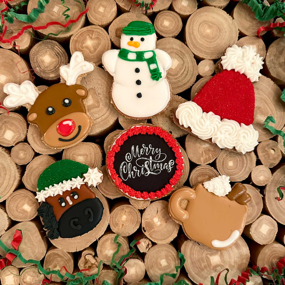 Snowman & Friends Holiday 6 pack Horse Treats