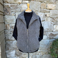 Adera Fleece Zip Vest - Grey
