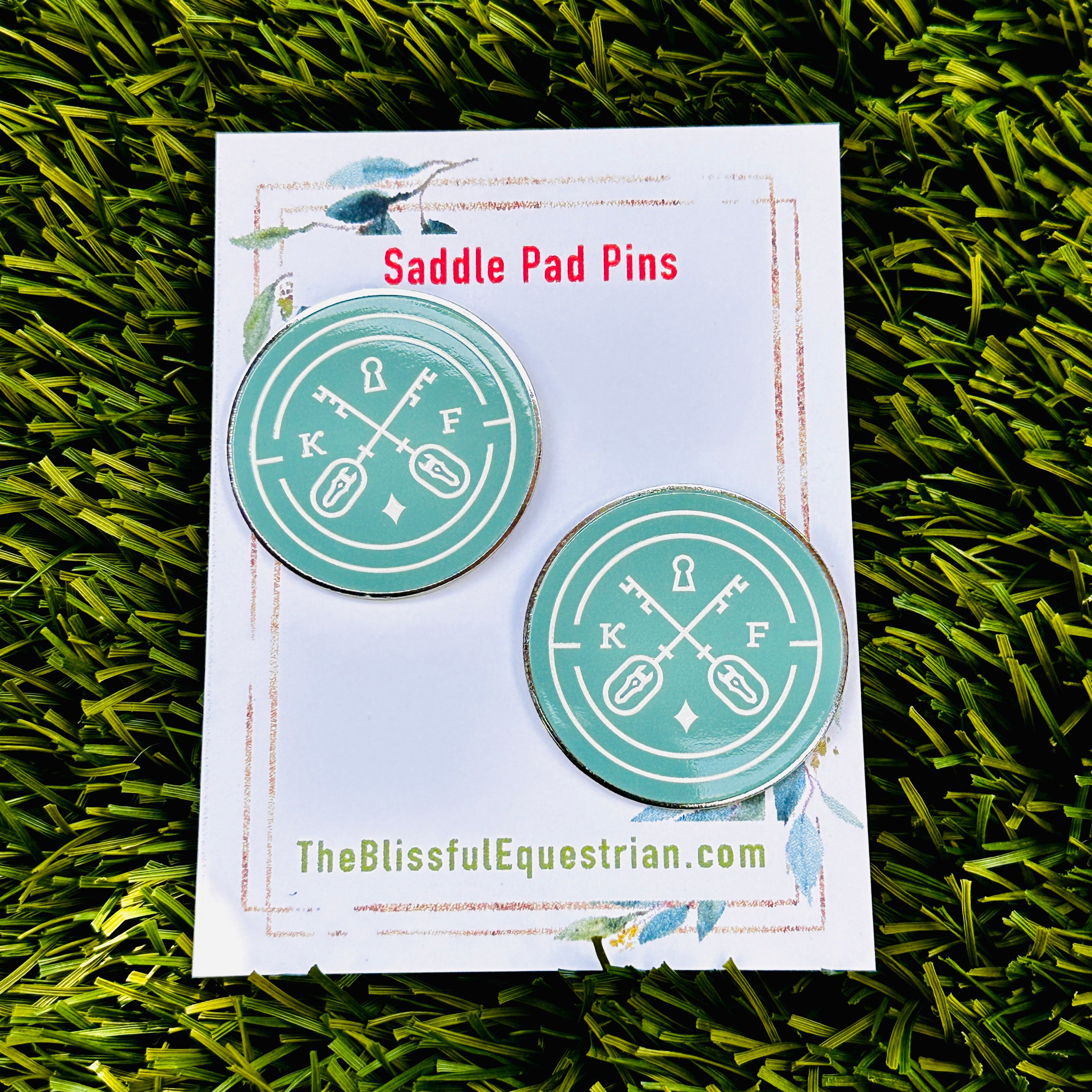 Custom Saddle pad Pins
