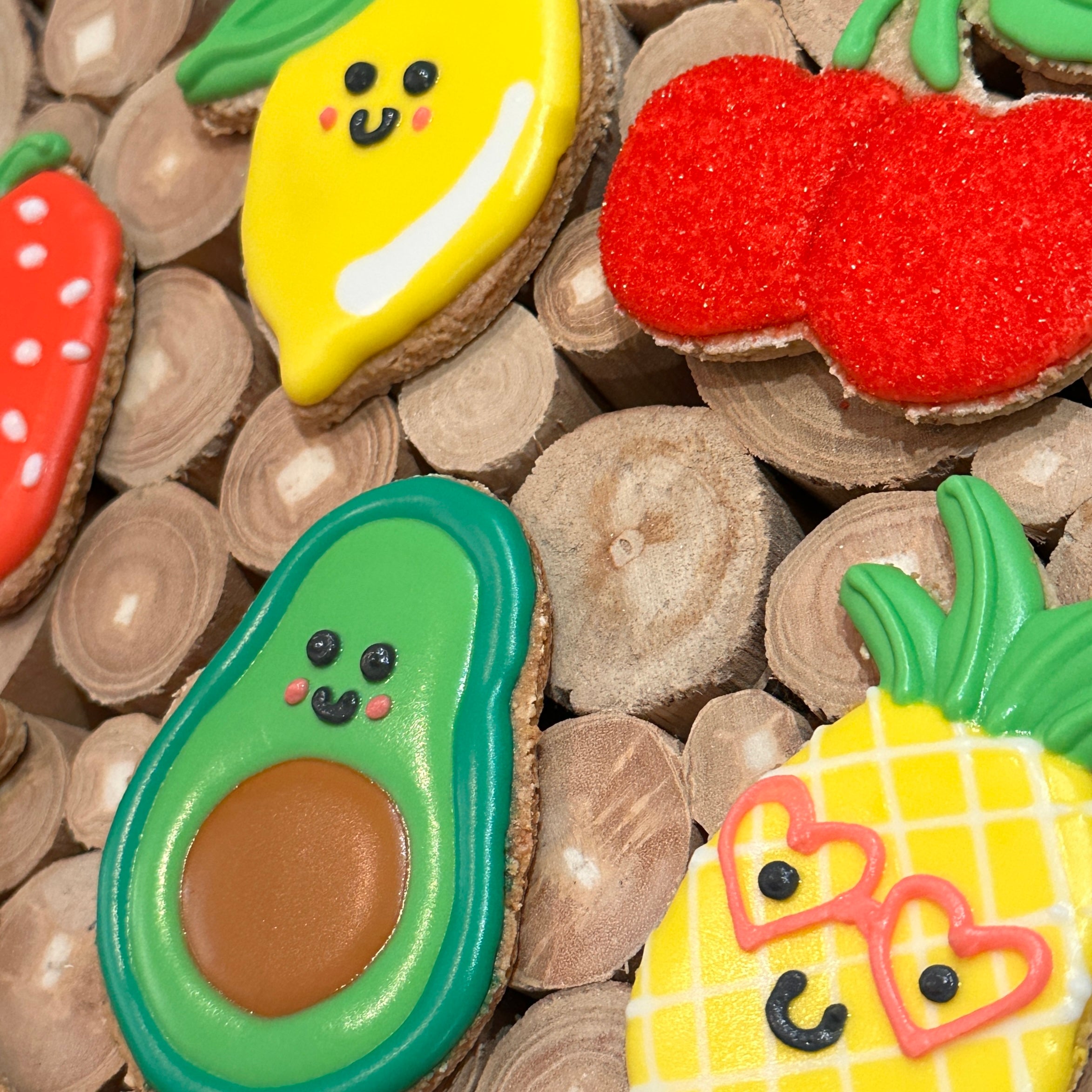 Fruit Salad Horse Cookie 6 pack