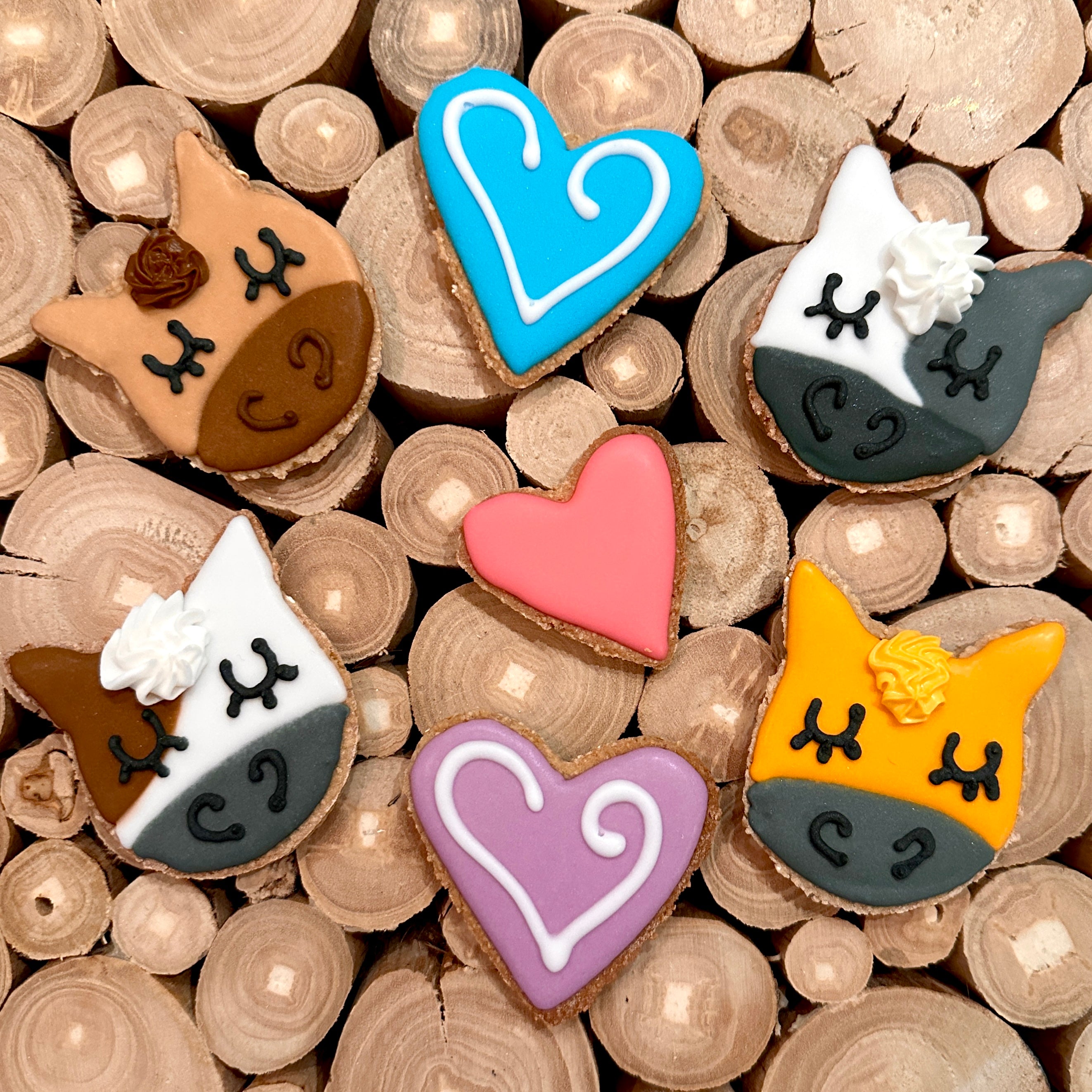 Painted Ponies Heart Horse Treats