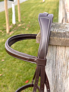 Wesley Taper Fancy Stitch Bridle  with removable flash