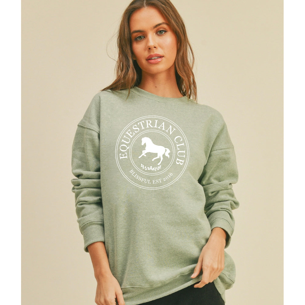 Equestrian Club Sweatshirt - Canter