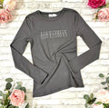 Equestrian Print Long Sleeve