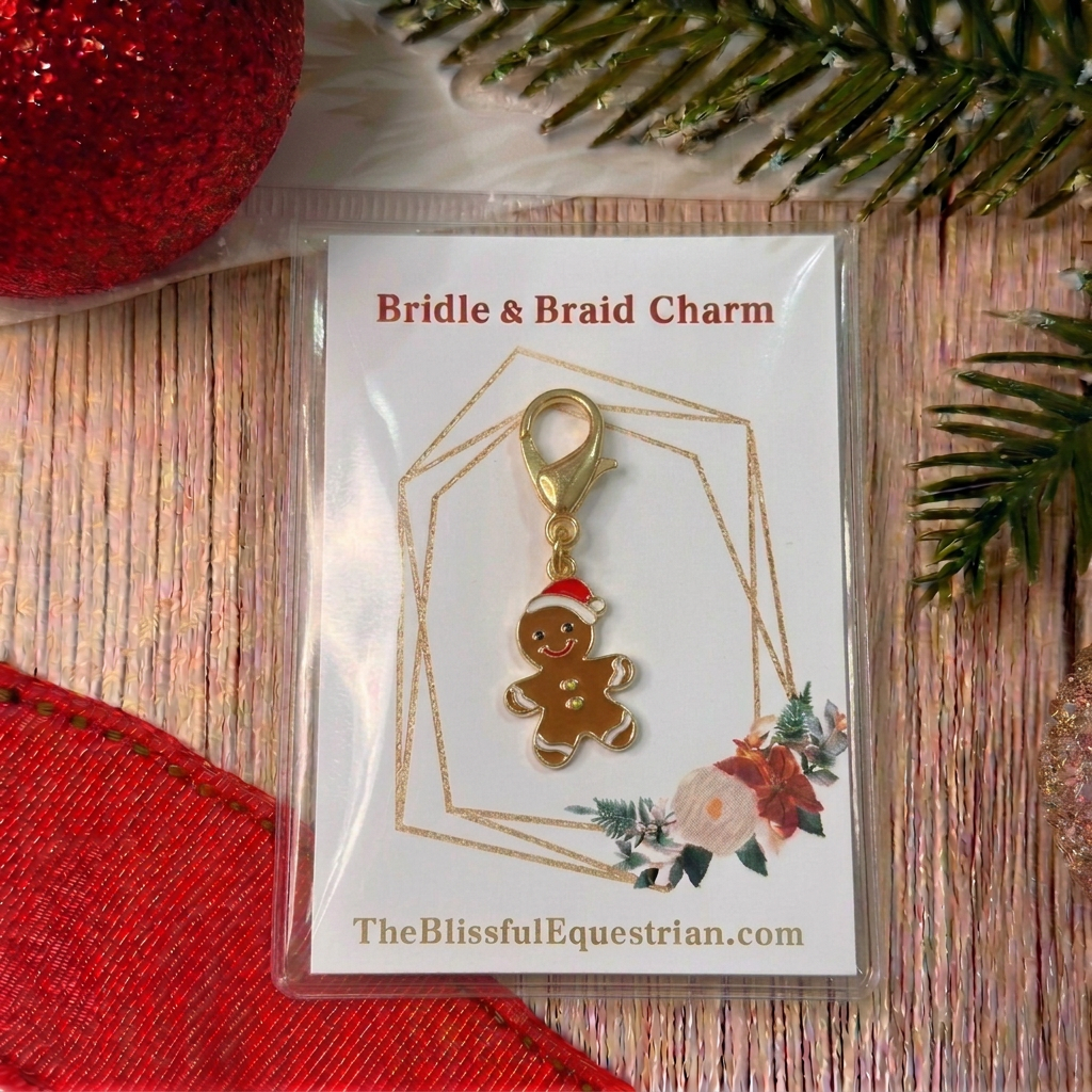 Christmas Braid & Bridle Charm