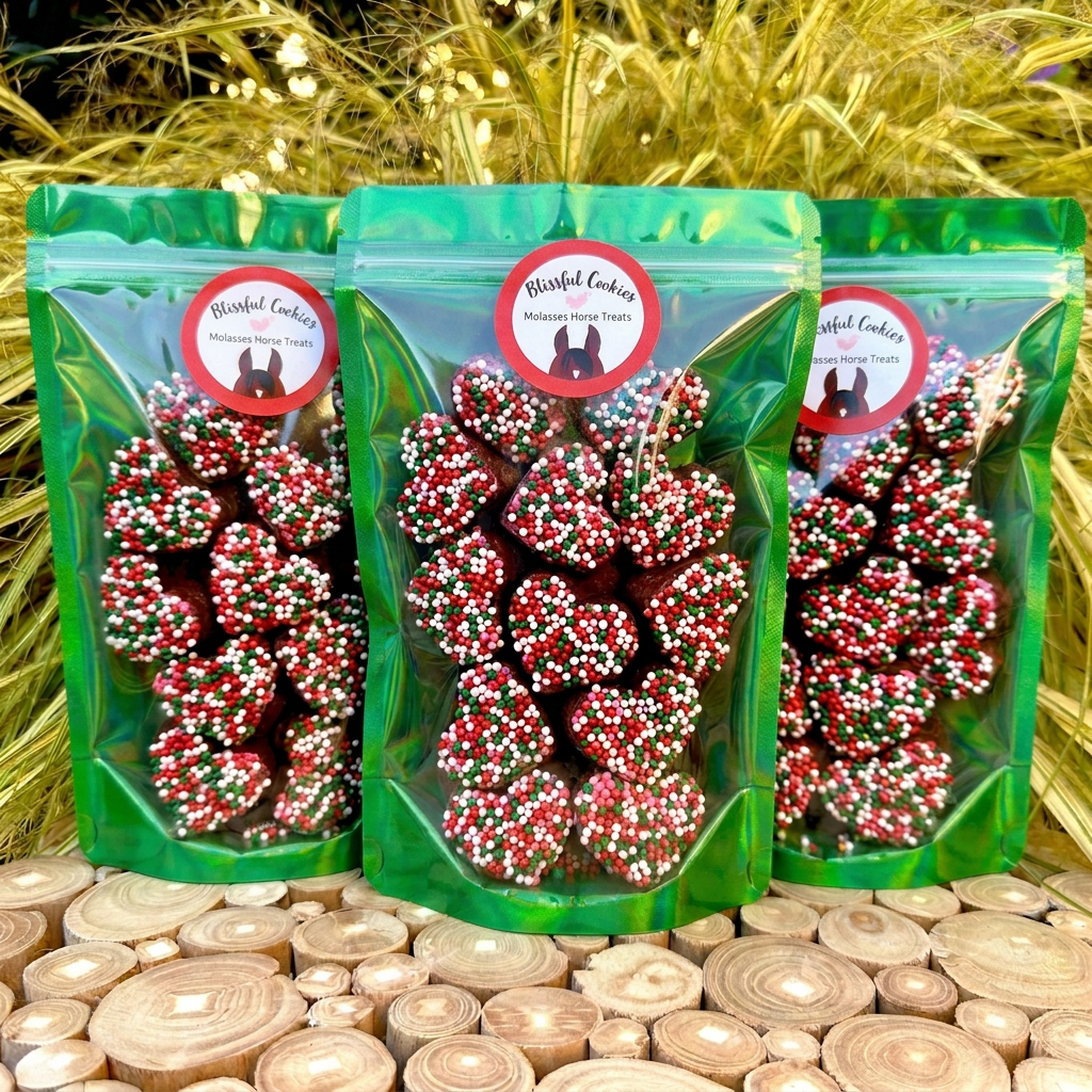 Holiday Molasses Horse Sprinkle Treats