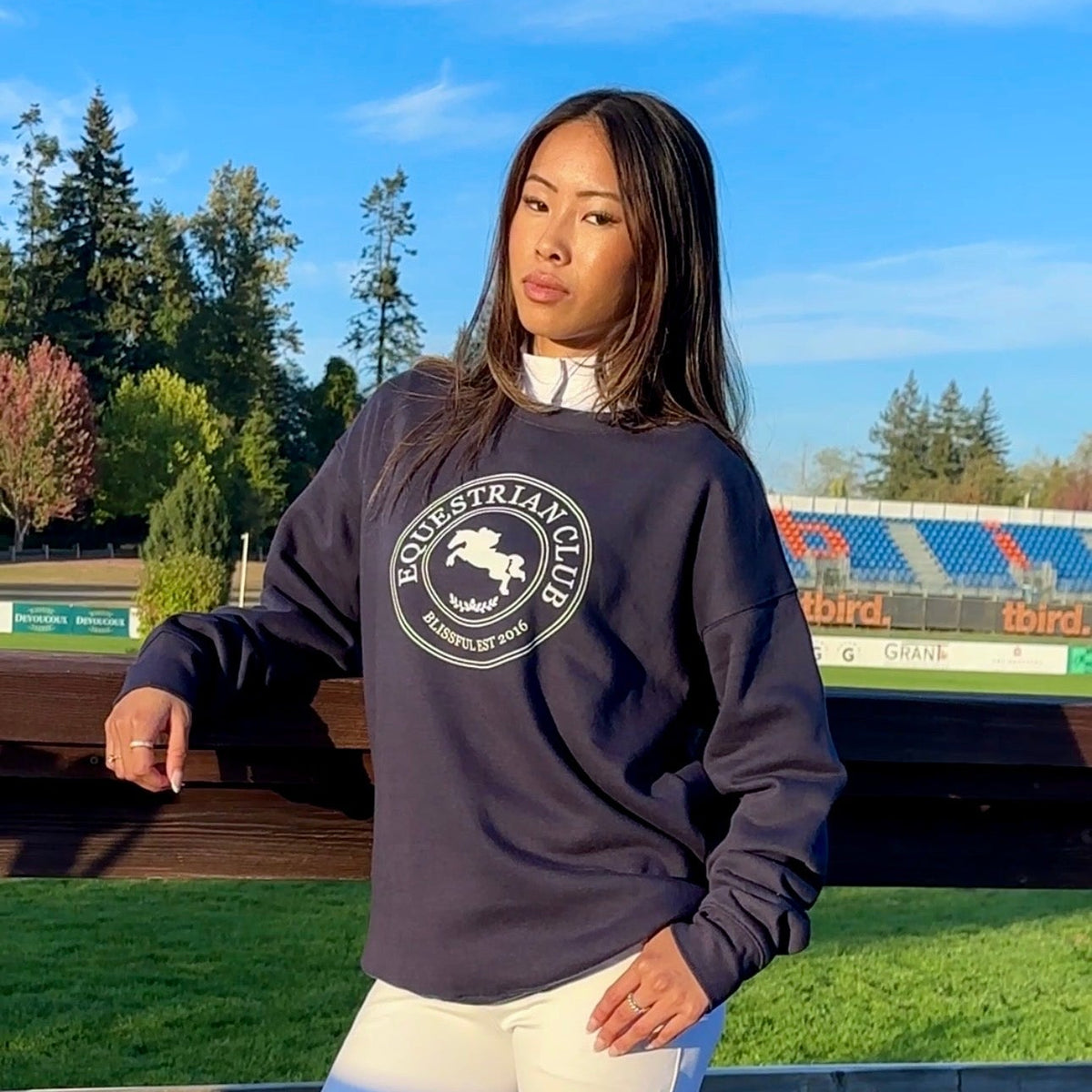Equestrian Club Sweatshirt - Jump
