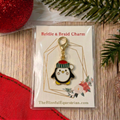 Christmas Braid & Bridle Charm