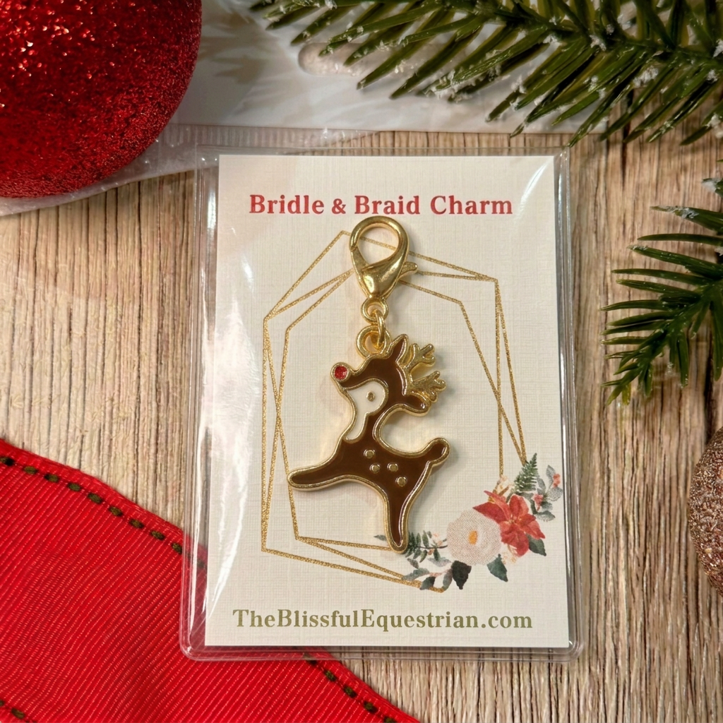 Christmas Braid & Bridle Charm