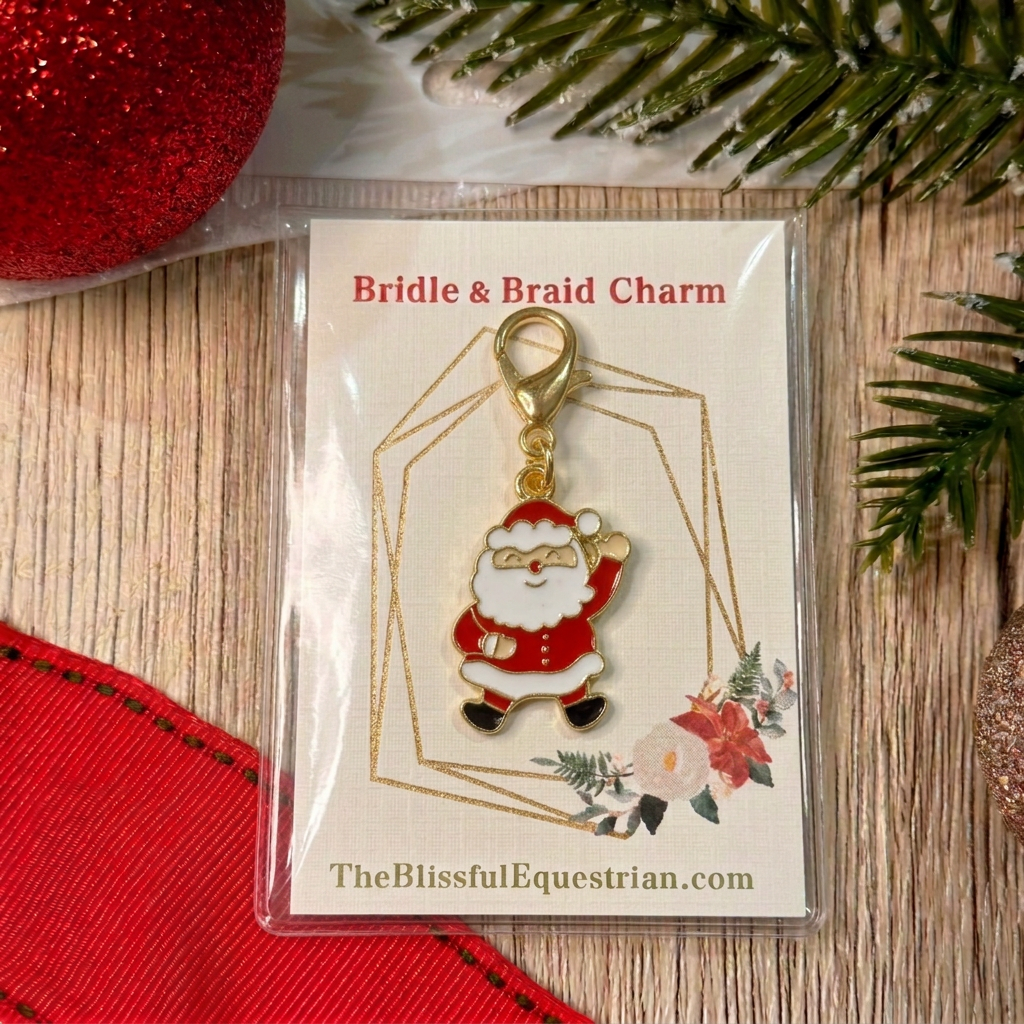 Christmas Braid & Bridle Charm