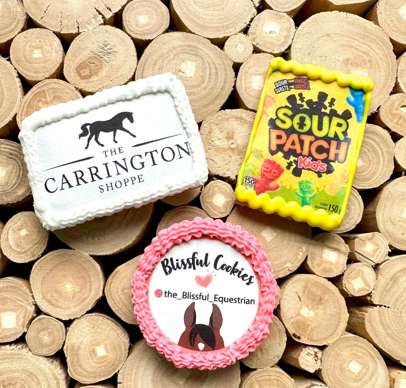 Custom Logo Horse Cookies