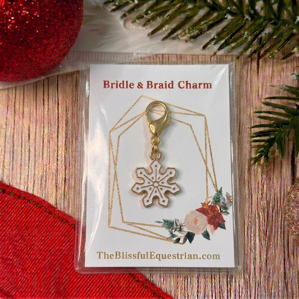 Christmas Braid & Bridle Charm