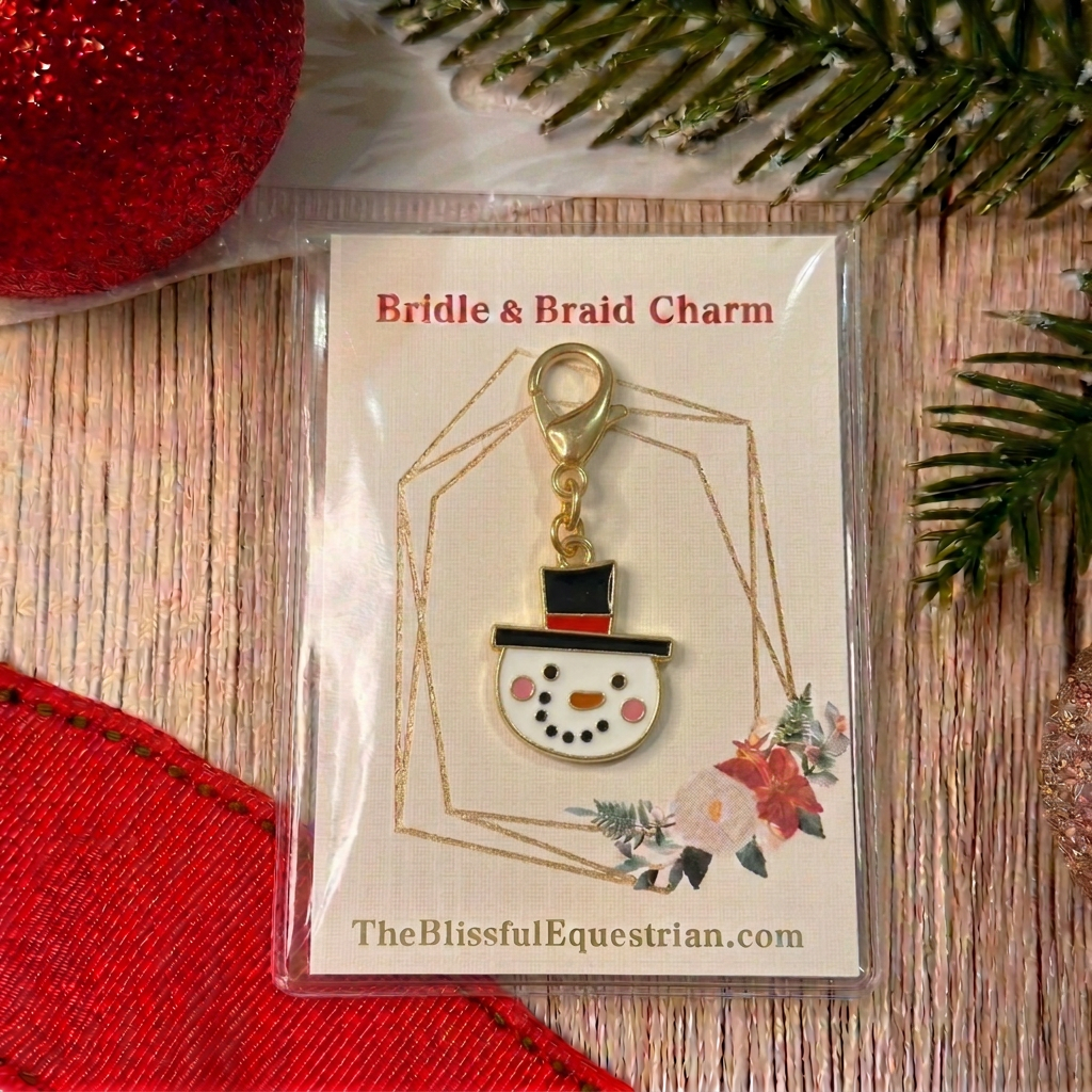 Christmas Braid & Bridle Charm
