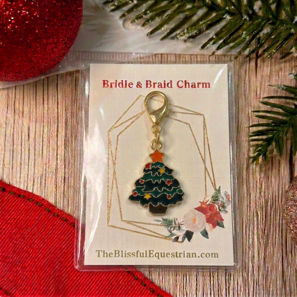 Christmas Braid & Bridle Charm