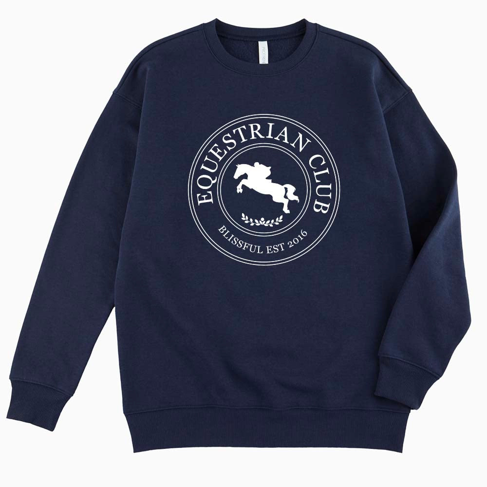 Equestrian Club Sweatshirt - Jump