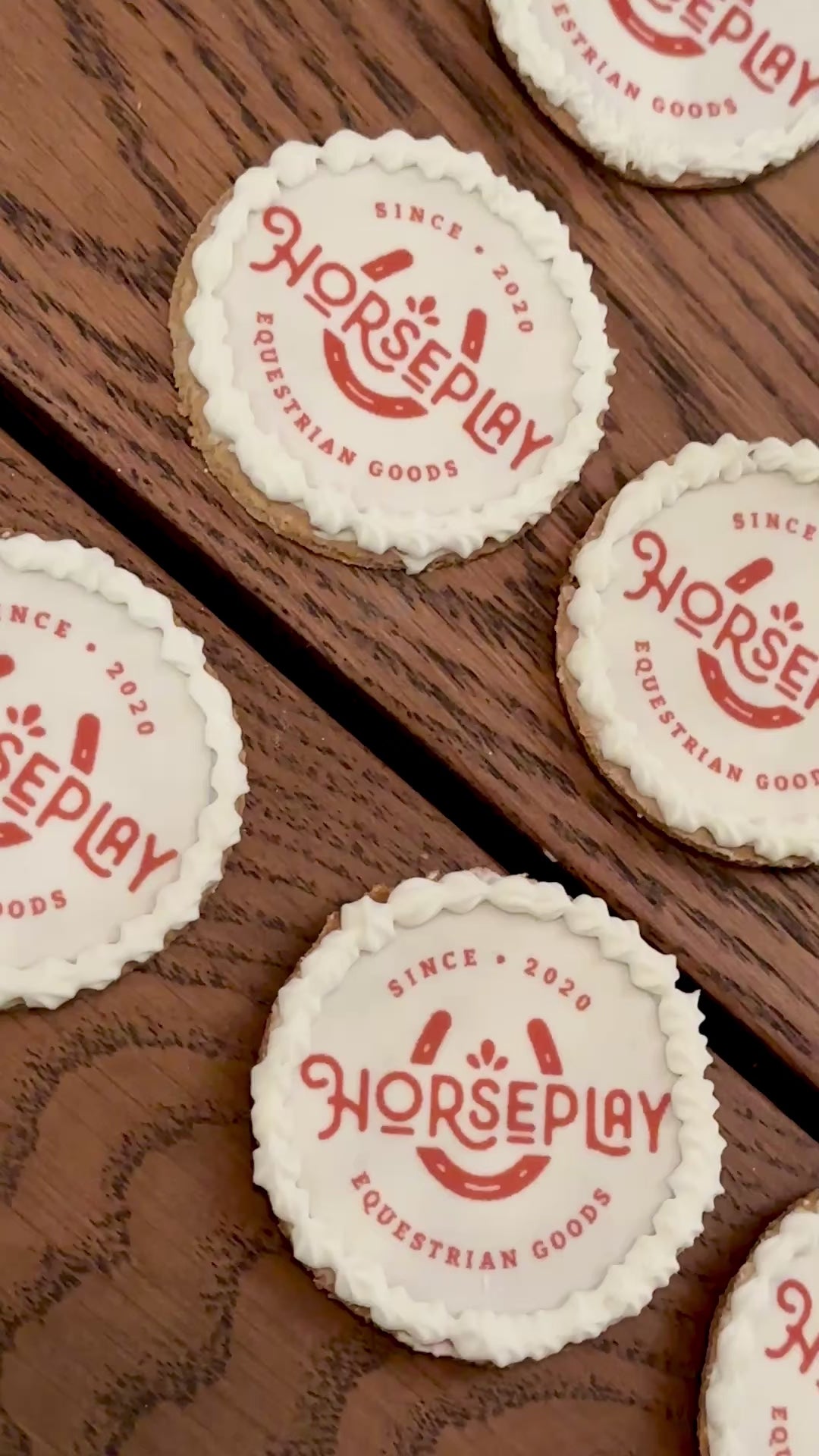 Custom Logo Horse Cookies