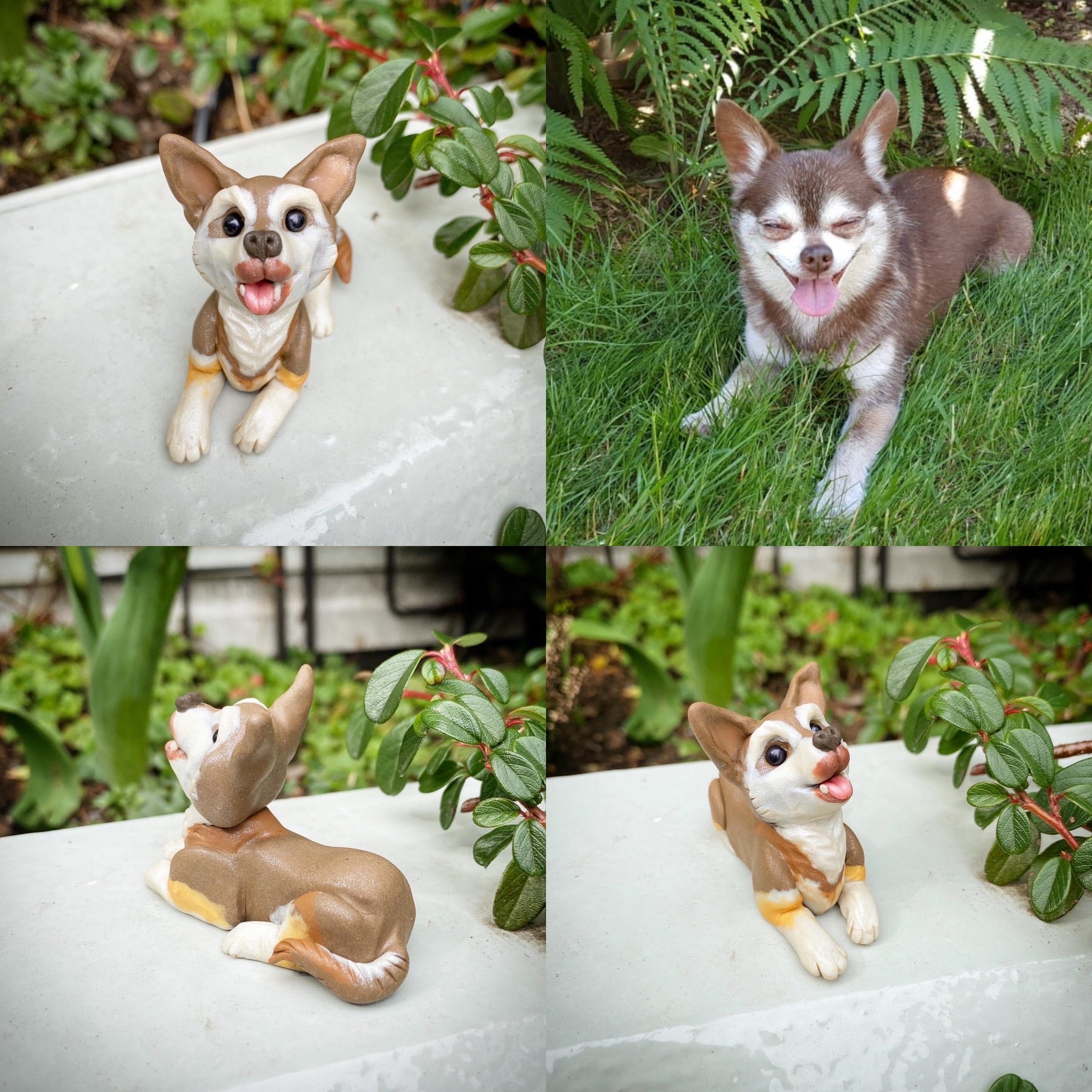 Custom Clay Pet Sculptures