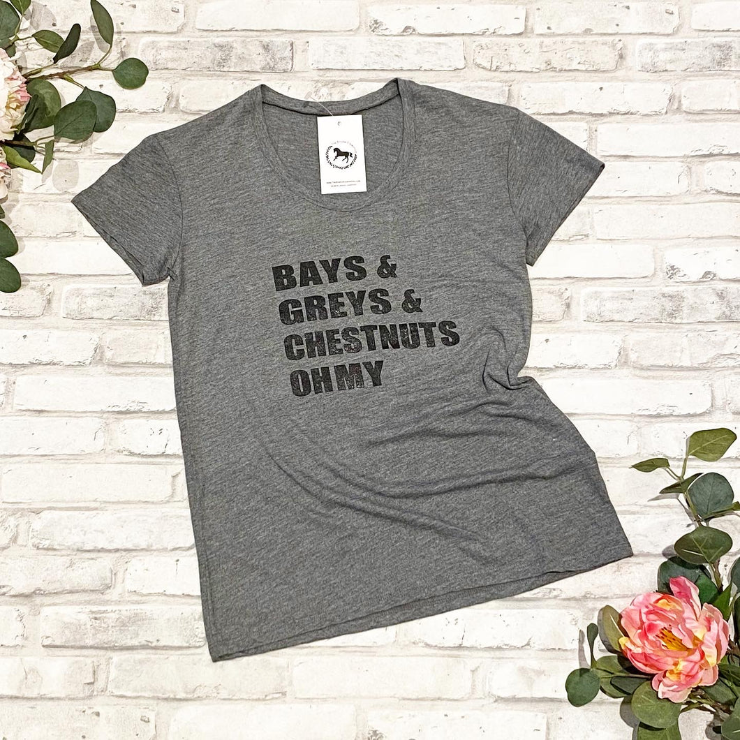 Bays & Greys & Chestnuts oh my - Grey