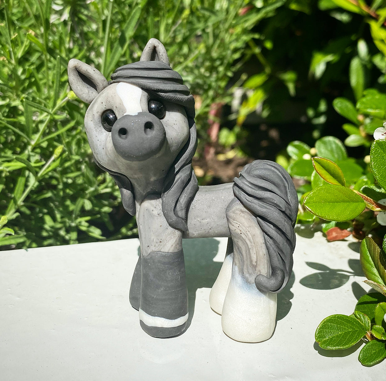 Custom Clay Horse Sculptures