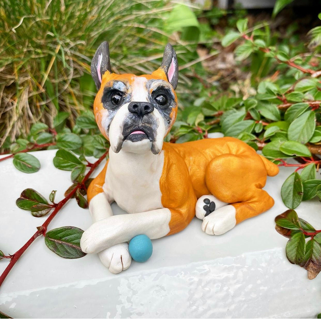 Custom Clay Pet Sculptures