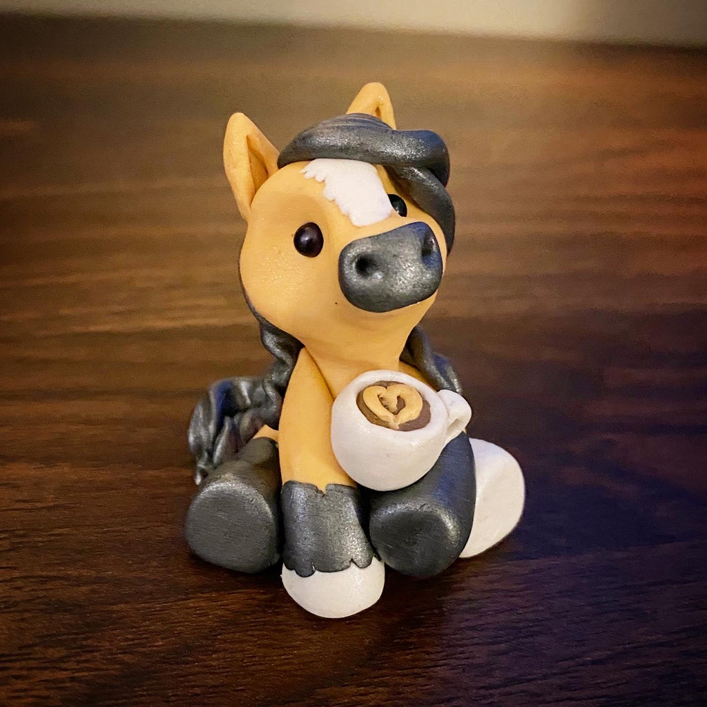 Custom Clay Horse Sculptures