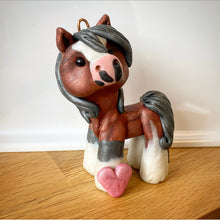 Custom Clay Horse Sculptures