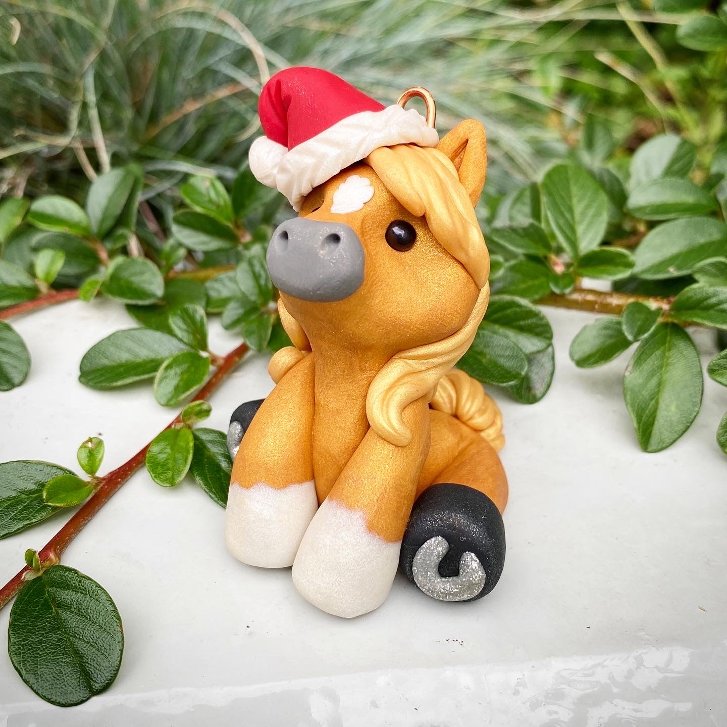 Custom Clay Horse Sculptures