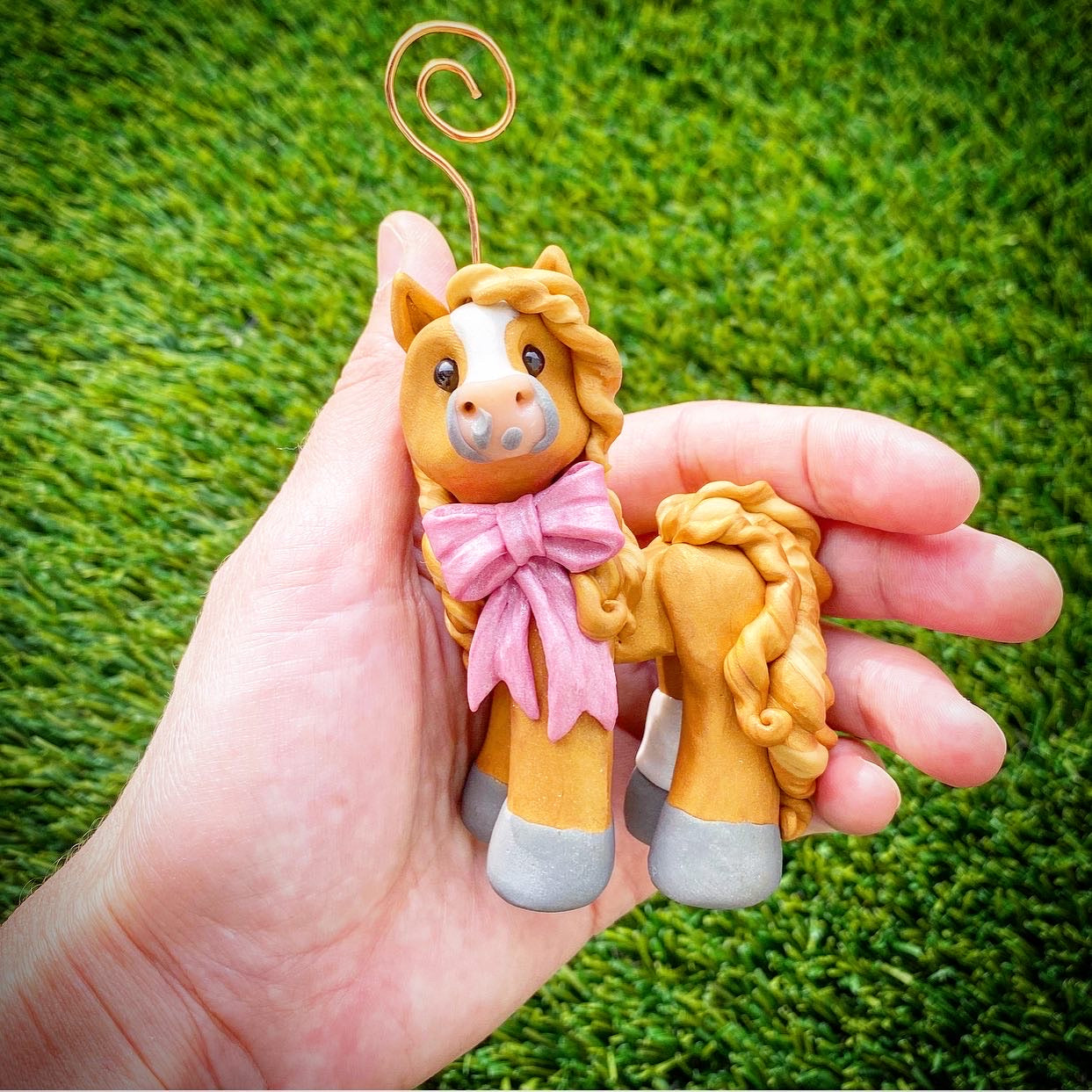 Custom Clay Horse Sculptures