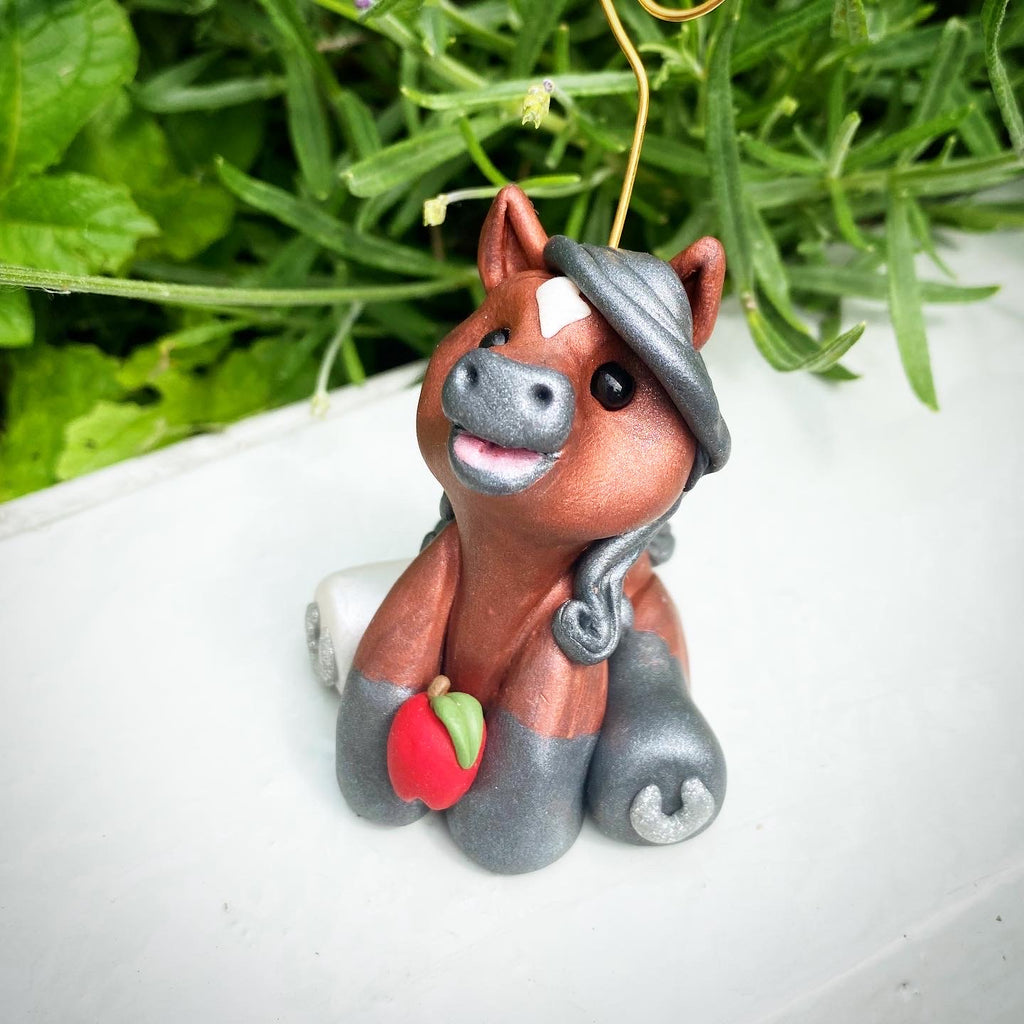 Custom Clay Horse Sculptures