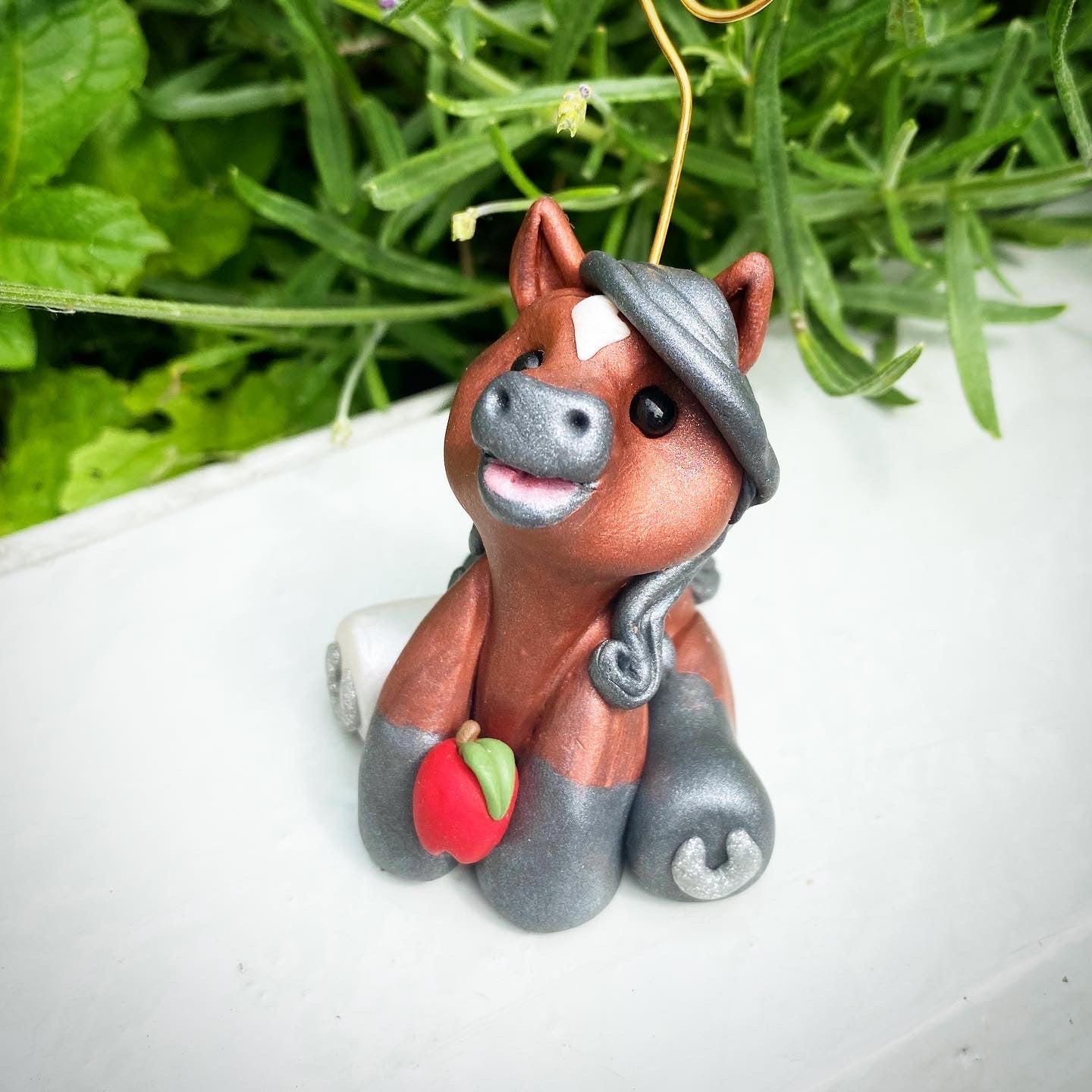 Custom Clay Horse Sculptures