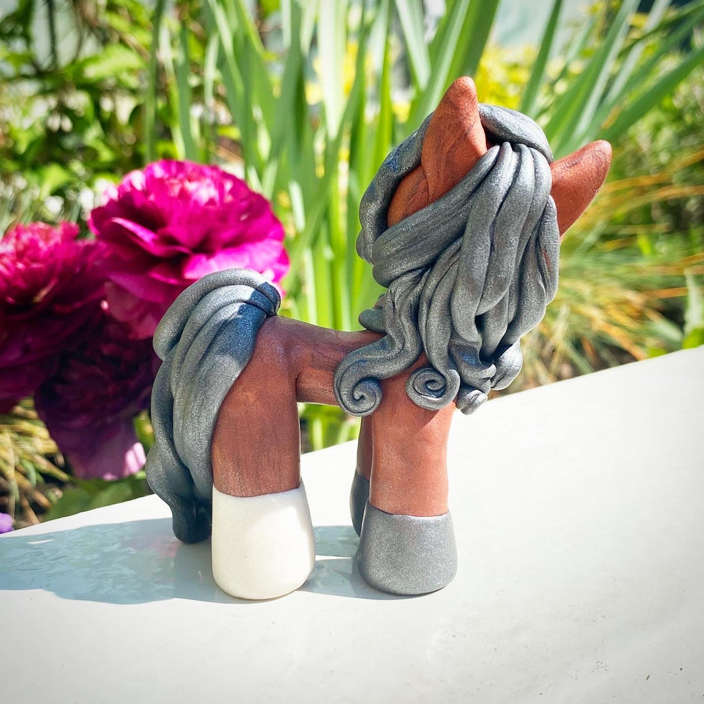 Custom Clay Horse Sculptures