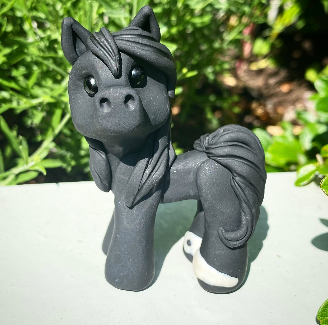 Custom Clay Horse Sculptures