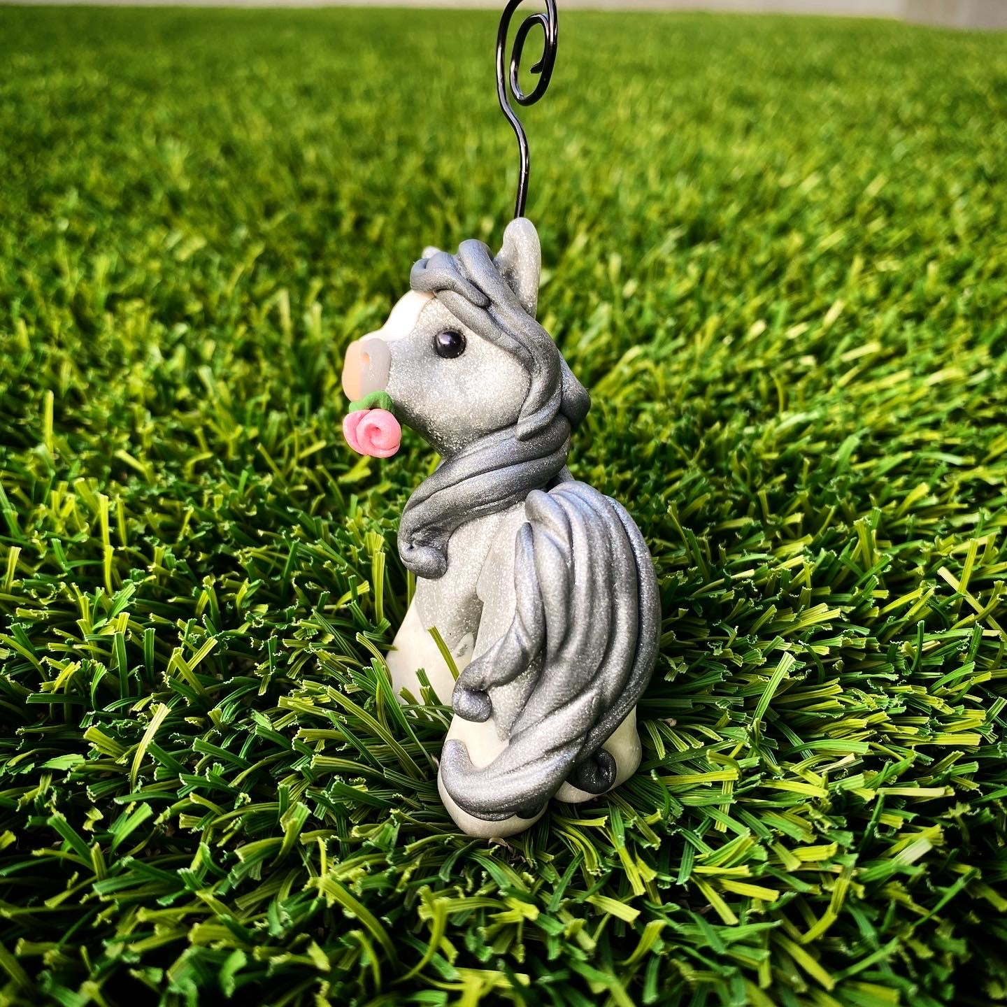 Custom Clay Horse Sculptures