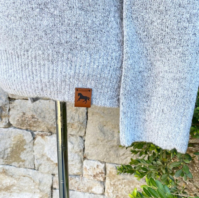 Blenheim Knit Sweater - Grey