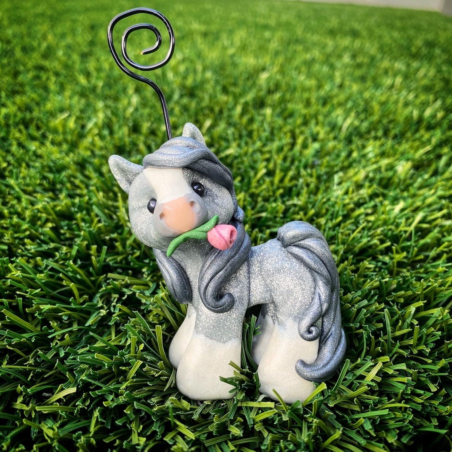 Custom Clay Horse Sculptures